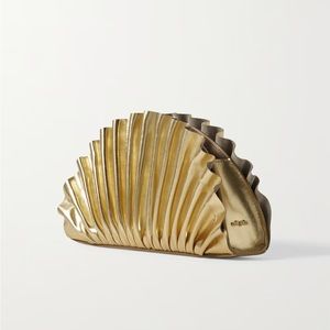 Cult Gaia Nala Mini Clutch in Gold